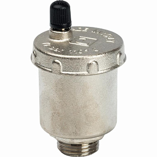 Воздухоотводчик 1/2 автомат.STOUT бок.выпуск латунь Фото 1