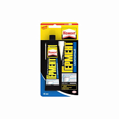 Герметик силиконовый санитарный "Момент ГЕРМЕНТ" прозрачный 70 мл