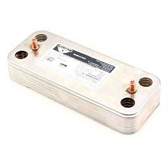 Теплообменник ГВС HR 16 пластин 192х142 (для Ariston Clas-Genus-Evo)