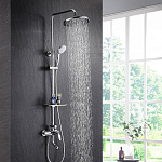 Душевая система Lemark Linara LM0462C смеситель с изливом "Тропический дождь" Фото 2