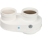 Адаптер моноблочный для раздельного дымоудаления DN80/80 STOUT (Bosch, Kentatsu) Фото 2