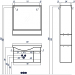 Зеркало Акватон Инди 80 Фото 5