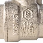 Кран шаровый 1/2" б. г/г Stout Фото 3