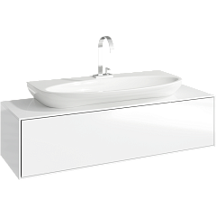 Тумба с раковиной подвесная Aqwella Genesis 120см Белый