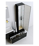 Тумба дополнительная напольная Aqwella Infinity 80см Черный Фото 3