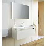 Комплект мебели для ванной Aqwella Verona 100 Белый Фото 5