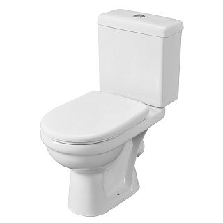 Унитаз-компакт Santeri "Визит" белый + сиденье Фото 1