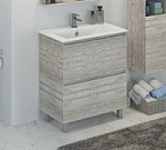 Тумба с раковиной Comforty Верона 75 дуб белый Фото 2