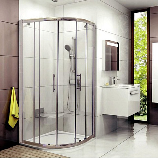 Душевой уголок Ravak XP2CP4-90 Transparent, блестящий профиль Фото 1