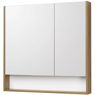 Зеркало-шкаф Акватон Сканди 90 дуб рустикальный Фото 1