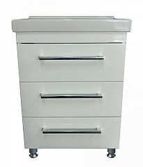 Тумба Loranto Модерн 60/3Н с раковиной Fest 60