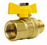 Кран шаровый газовый STI 1/2" б. г/ш Фото 1