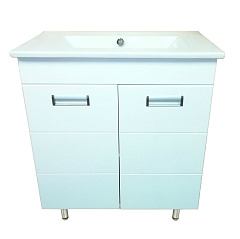 Комплект Тумба Дина 75 (750*810*460)с раковиной QUADRO 75