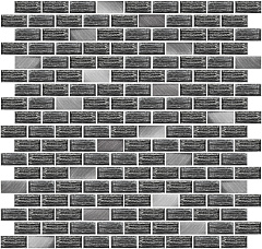 Мозайка Azori Devore Gris 30x31.4