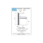 Смеситель для умывальника REMER Minimal N11A Фото 2