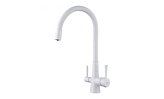 Смеситель для кухни Lemark Comfort LM3075W с подключением к фильтру питьевой воды Фото 1