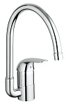 Смеситель для кухни Grohe Euroeco высокий излив Фото 1