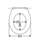 Сиденье быстросъёмное Haro ФАВОС ДМ, креп. стальное с эксцентриком Фото 2