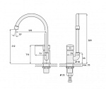 Смеситель для кухни Konner KIT1204 Фото 2