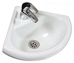 Раковина угл. "Радиан" бел. Фото 5