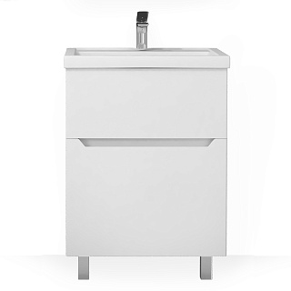 Тумба с раковиной напольная Moduo Split, 60 Фото 1