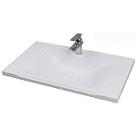 Тумба с раковиной Акватон "Мадрид 80 М" белая Фото 4