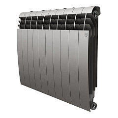 Радиатор биметаллический Royal Thermo BiLiner Silver Satin 500/87 10 секций