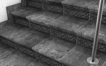 Ступень фронтальная Florentiner-Stufe Bremen Anthrazit 31x32 SDS Фото 2