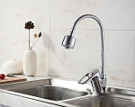 Смеситель для кухни с гибким изливом Ledeme 4304L Фото 12