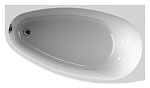 Акриловая ванна Радомир Орсини 160х90 левая (в компл. экран, каркас, слив-перелив) Фото 1