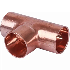 Тройник медный под пайку 18 Sanha