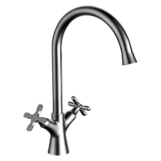 Смеситель Lemark Duetto LM5704C для кухонной мойки Фото 1