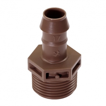 Штуцер соединительный 17мм 1/2" нар. рез. Rain Bird XFF-MA-050 Фото 1