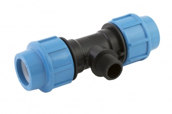 Тройник комп. 25х3/4"х25 нар.р. Джилекс Фото 1