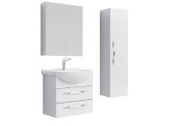 Комплект мебели для ванной Aqwella Allegro 65 Белый