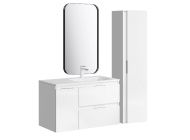 Комплект мебели для ванной Aqwella Accent 90R Белый