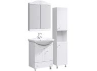 Комплект мебели для ванной Aqwella Franchesca 65 Белый