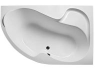 Ванна акриловая Marka One Aura 160x105 правая (чаша, экран, каркас, сифон)