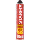 Пена монтажная профессиональная всесезонная STARFIX Gunfoam 55 (730мл) Фото 1