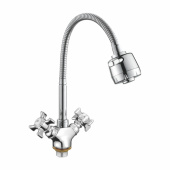 Смеситель для кухни Ledeme 4311-3L с гибким изливом Фото 1