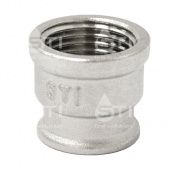 Муфта переходная STI 1/2" х 3/8" никелированная Фото 1